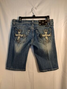 Miss Me Bermuda Shorts